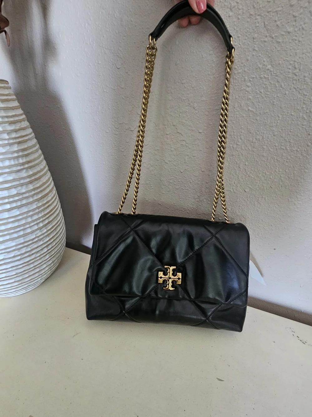 Tory Burch Kira Diamond Quilt Large Shoulder Bag